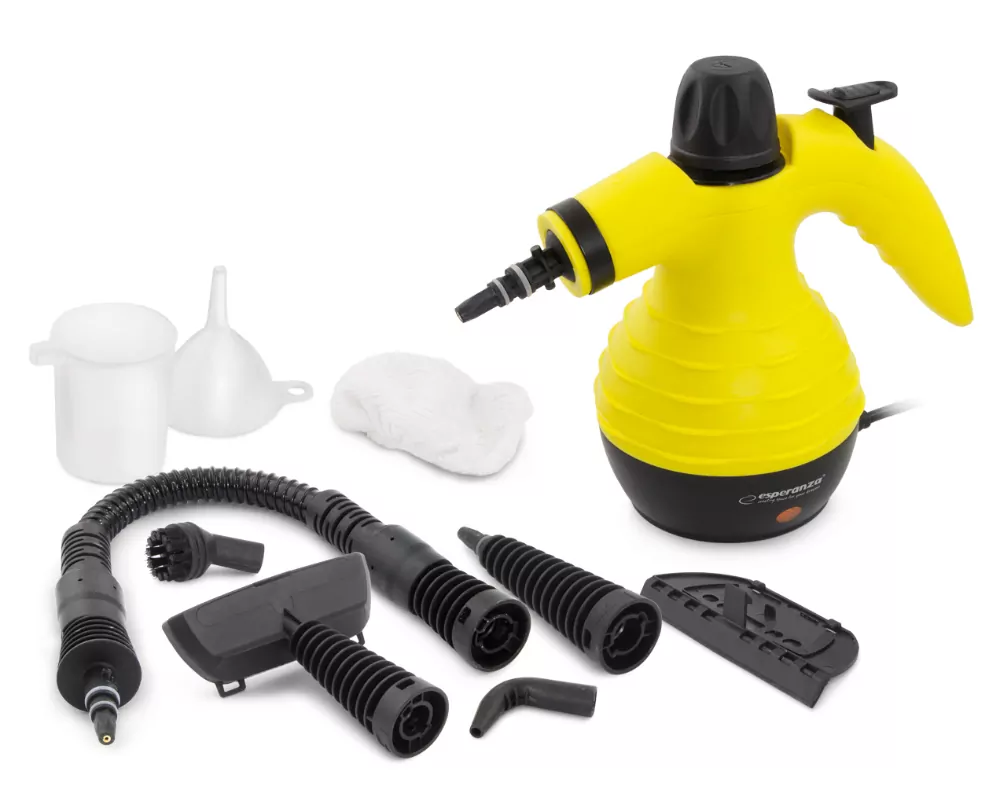 Myjka parowa Esperanza STORM czyścik zestaw funkcjonalnych końcówek 350ml