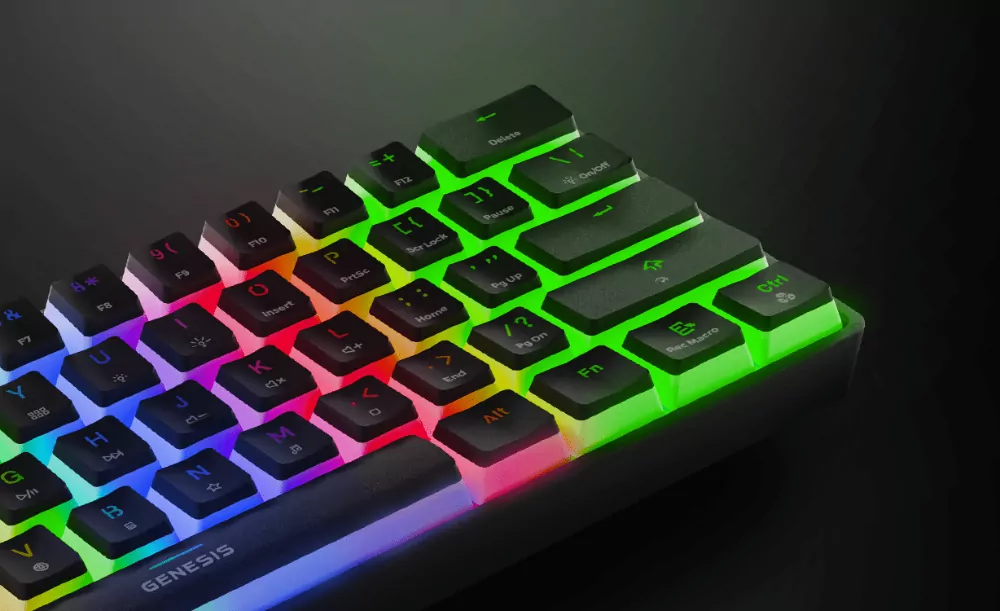 Klawiatura gamingowa bezprzewodowa  mechaniczna Genesis THOR 660 podświetlana RGB