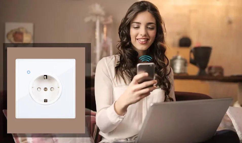Gniazdko podtynkowe inteligentne WiFi sterowane TUYA BLOW 