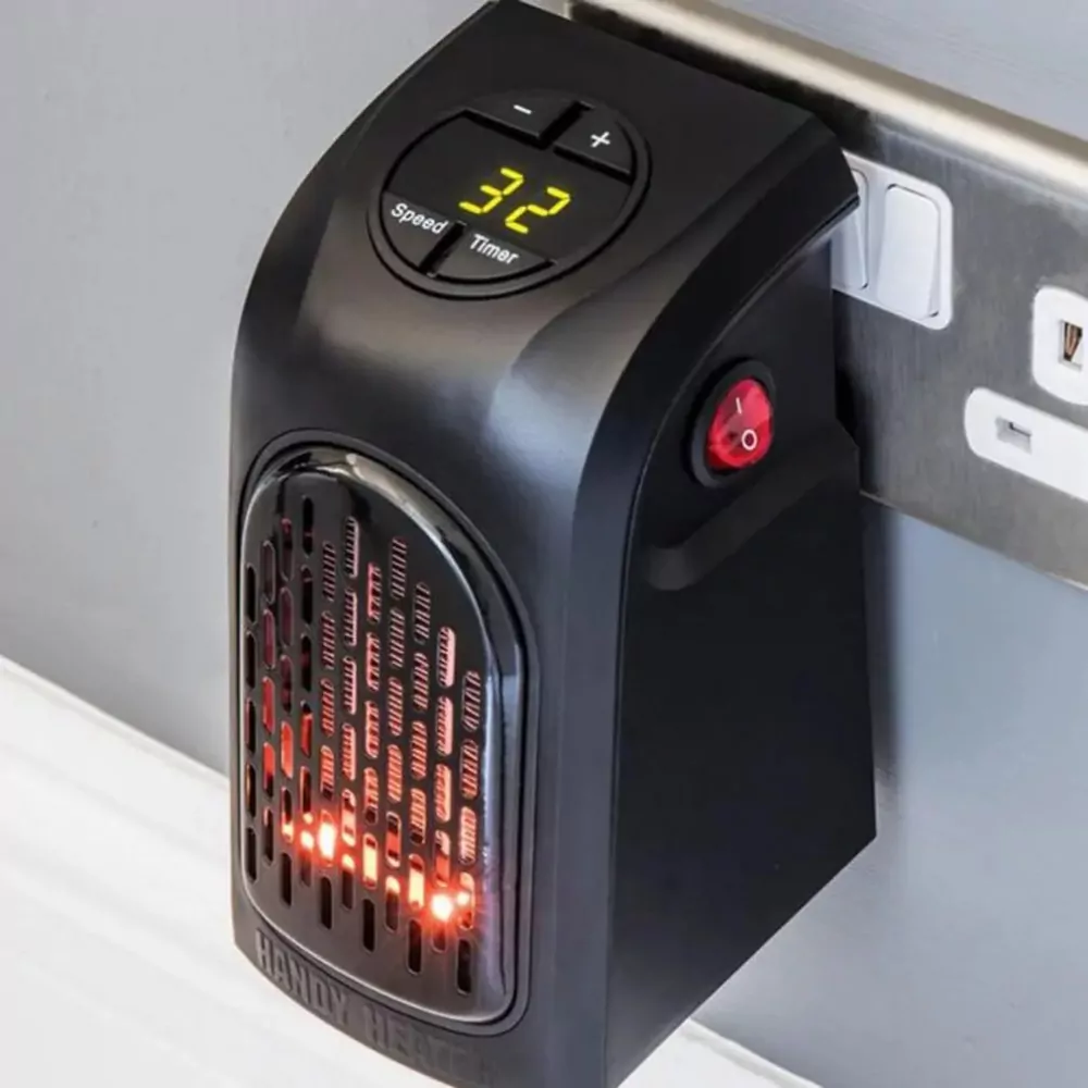Wtyczkowy termowentylator regulowany grzejnik do kontaktu z grzałką ceramiczną BLOW FH-A21