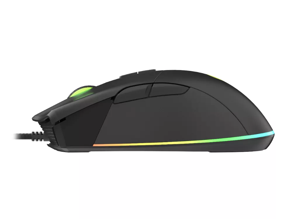 Podświetlana mysz gamingowa dla graczy  GENESIS KRYPTON 290  6400DPI + oprogramowanie