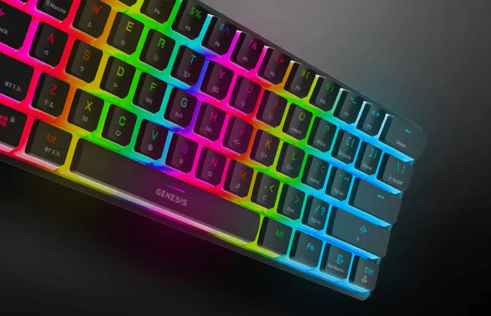 Klawiatura gamingowa bezprzewodowa  mechaniczna Genesis THOR 660 podświetlana RGB