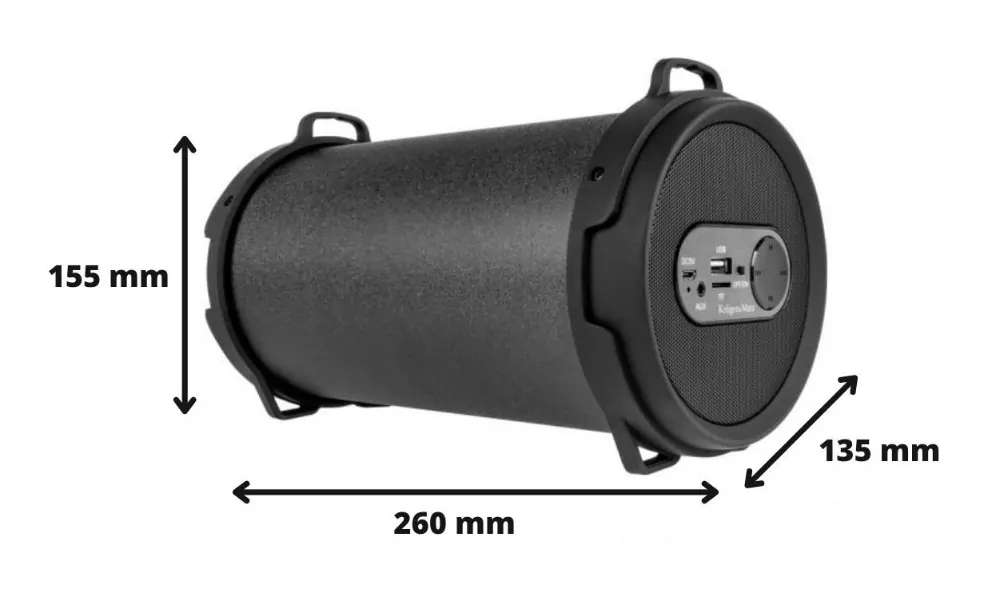 Przenośny głośnik bluetooth Kruger Matz JOY USB SD FM AUX