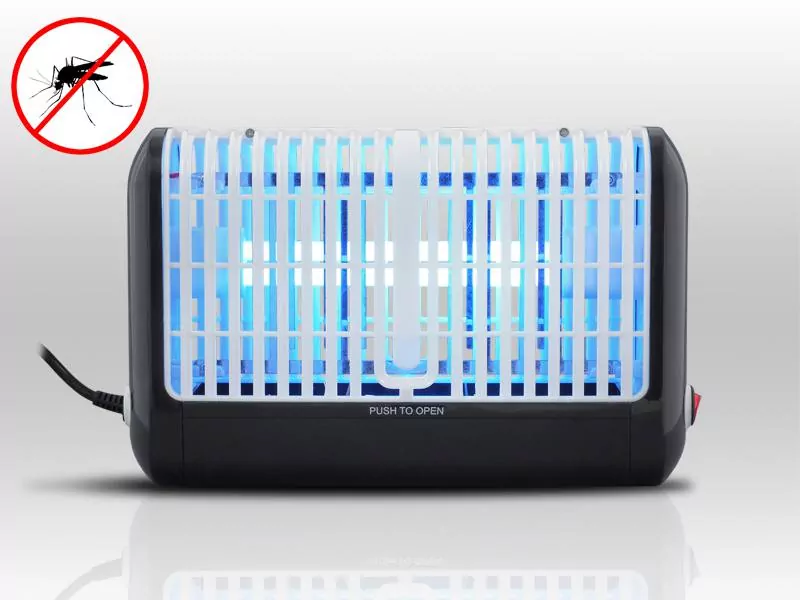 Stojąca lampa UV LTC owadobójcza na mole komary muchy ćmy