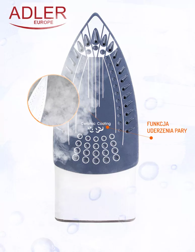 Żelazko ceramiczne 3000 W Adler AD 5030