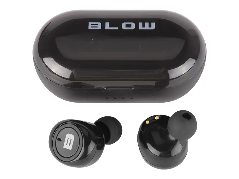 Słuchawki BLOW Earbuds BTE100 czarne Bluetooth PowerBank