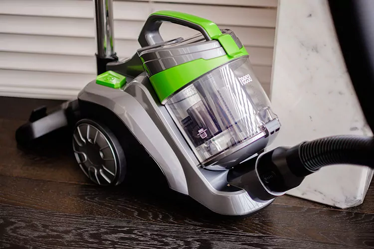 Odkurzacz bezworkowy + ssawka szczelinowa TEESA VACUUM GREEN + ssawka okrągła + dwustopniowa ssawka podłogowa
