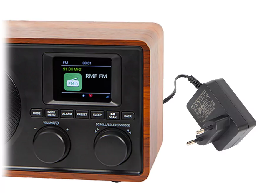 Radio kuchenne BLOW RK5 czarne Bluetooth FM/DAB+ alarm timer uśpienia