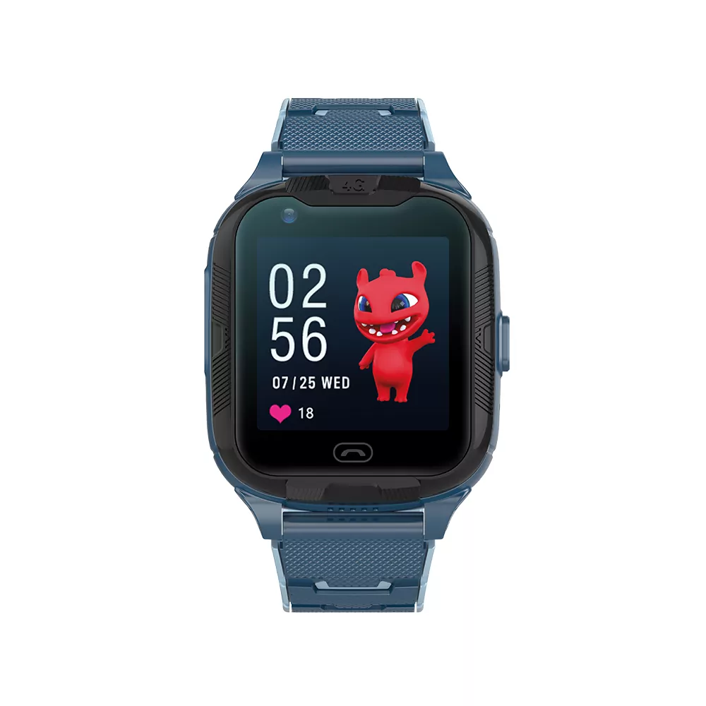 Zegarek smartwatch dla dzieci Maxlife MXKW-350 GPS WiFi niebieski 