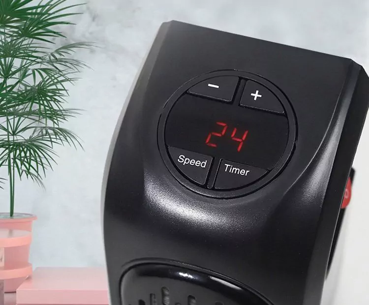 Wtyczkowy termowentylator regulowany grzejnik do kontaktu z grzałką ceramiczną BLOW FH-A21