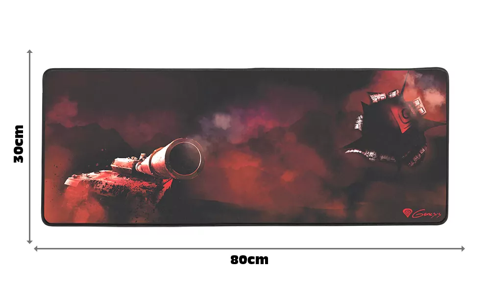 Gamingowa podkładka mata na biurko dla graczy GENESIS CARBON 500 XXL TANK 800x300mm