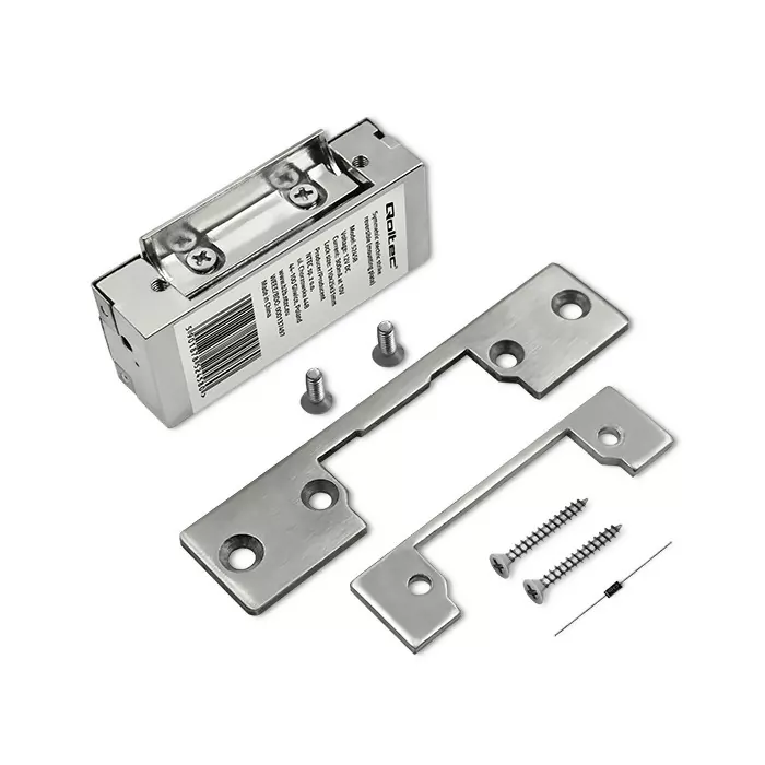 Symetryczny elektrozaczep rewersyjny Qoltec 300mA 12V
