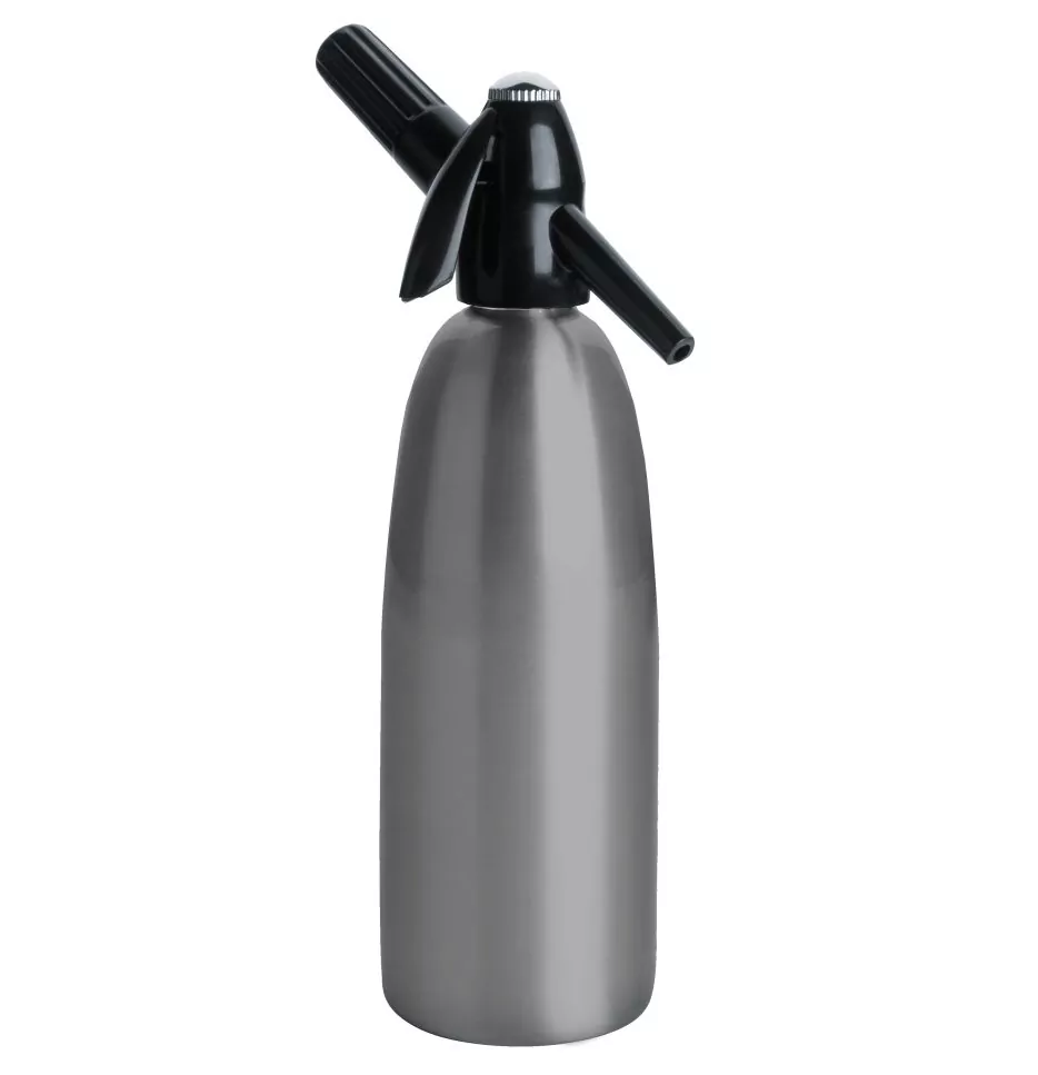 Saturator do wody syfon szary 1L QUICK SODA SA-01- special edition