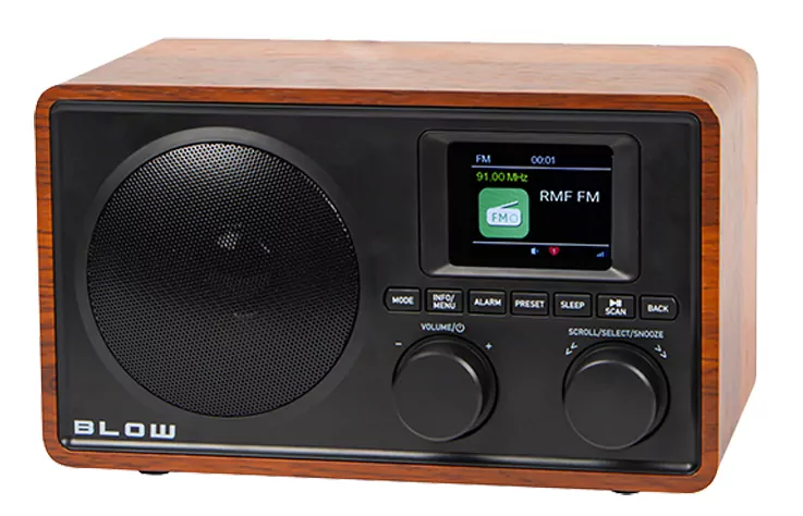 Radio kuchenne BLOW RK5 czarne Bluetooth FM/DAB+ alarm timer uśpienia