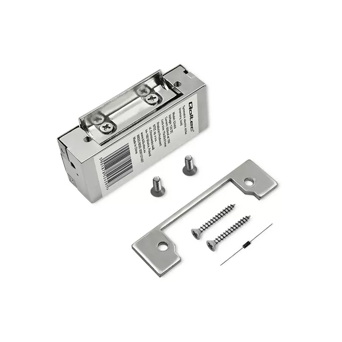 Symetryczny elektrozaczep z pamięcią i blokadą Qoltec 600mA 12V 