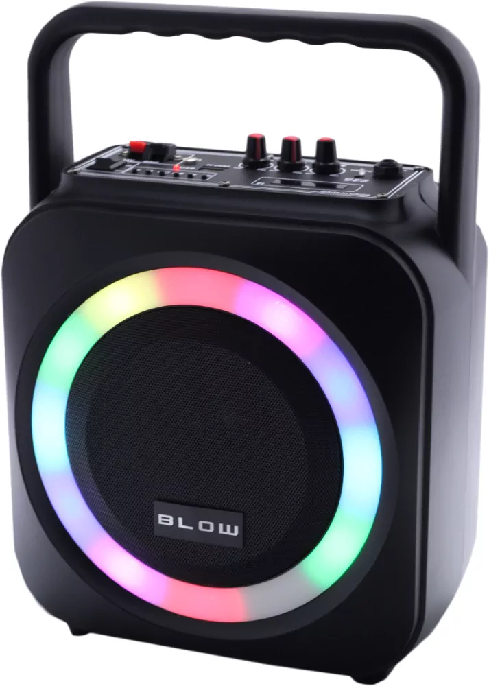 Przenośny głośnik bluetooth BLOW BT800 100W + mikrofon + pilot USB SD FM AUX
