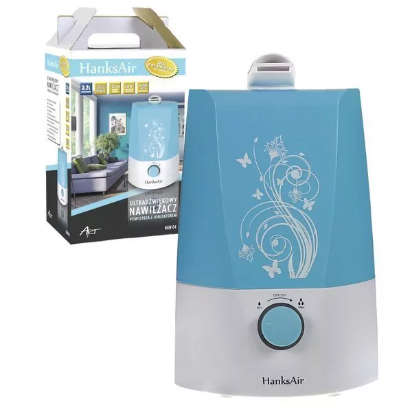 Nawilżacz powietrza ultradźwiękowy filtr ceramiczny 2.6l