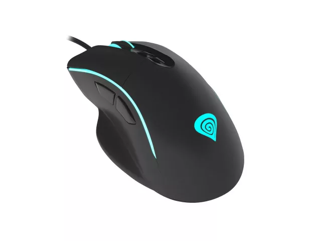 Podświetlana gamingowa mysz dla graczy GENESIS XENON 750 RGB aż 10200DPI + podkładka