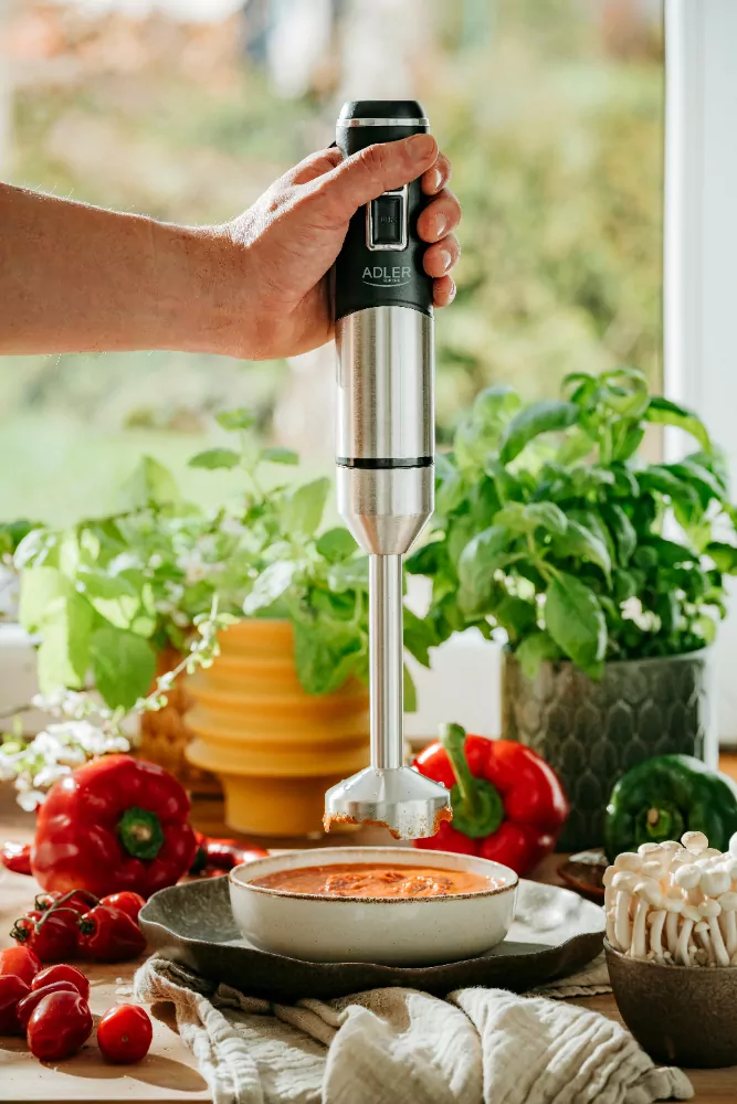 Ręczny blender z funkcją Turbo i kruszenia lodu Adler AD 4628