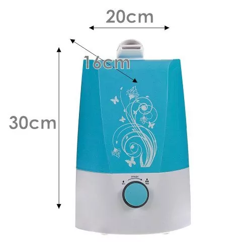 Nawilżacz powietrza ultradźwiękowy filtr ceramiczny 2.6l